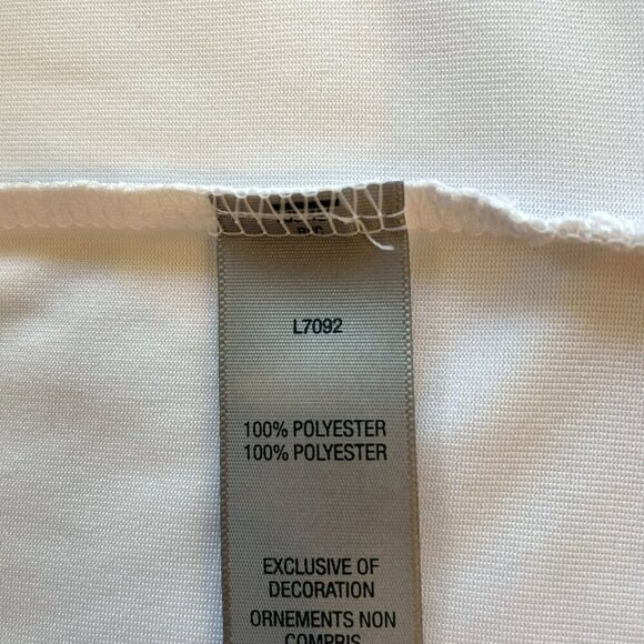 Champion Men's 3-Button White Golf Polo Shirt Size XXL Activewear Short Sleeve - Picture 13 of 16